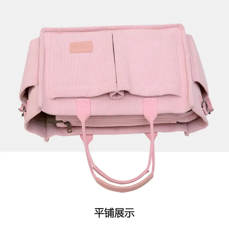 Cross-Border College Style Canvas Bag Large Capacity Crossbody Bag — feature 28