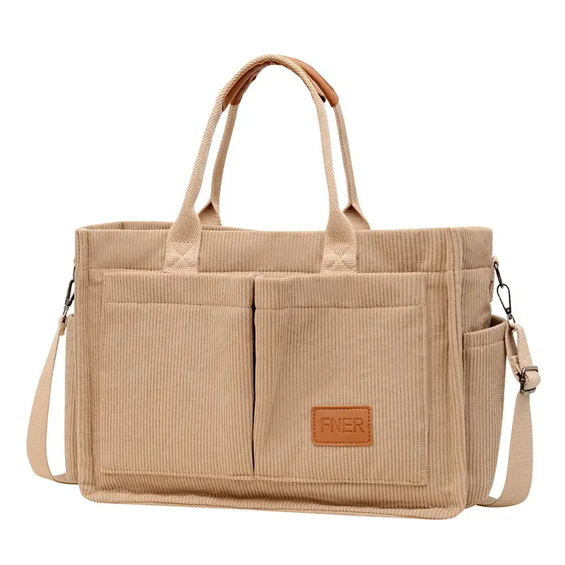 Cross-Border College Style Canvas Bag Large Capacity Crossbody Bag - Image 3