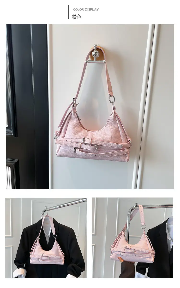 Light Blue Cross-Border Shoulder Bag for Women — feature 13