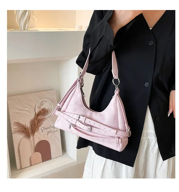 Light Blue Cross-Border Shoulder Bag for Women — feature 22