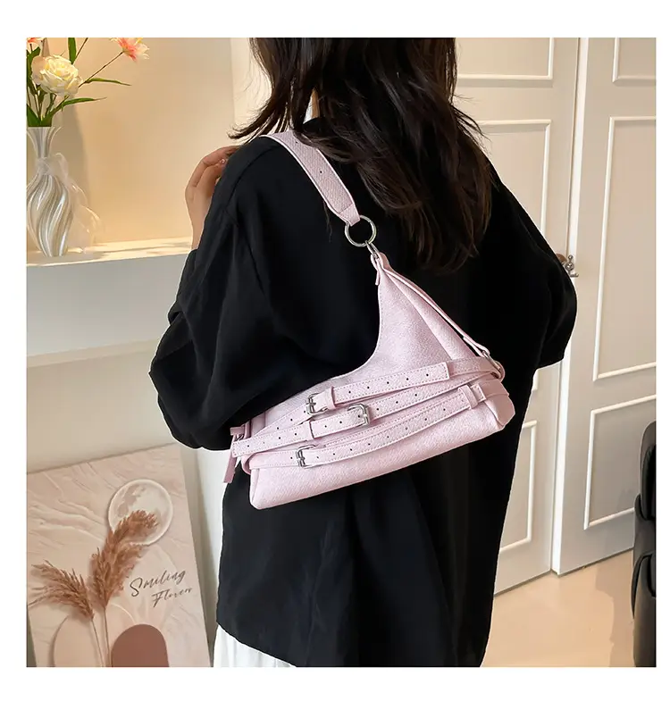 Light Blue Cross-Border Shoulder Bag for Women — feature 23