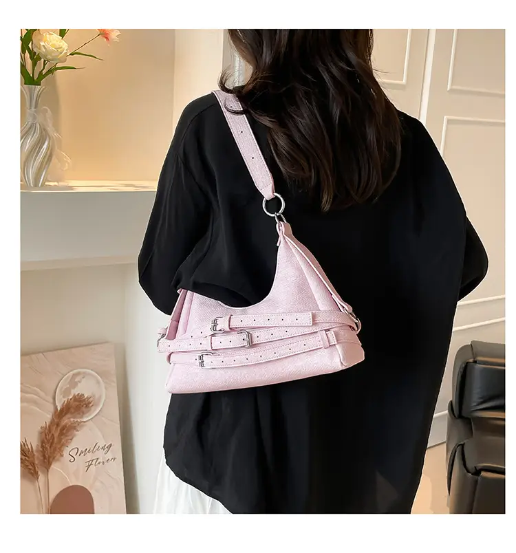 Light Blue Cross-Border Shoulder Bag for Women — feature 25