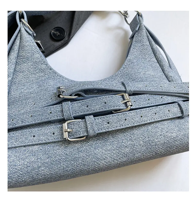 Light Blue Cross-Border Shoulder Bag for Women — feature 27