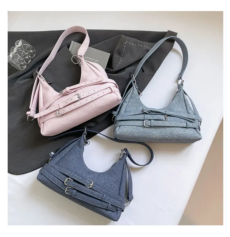 Light Blue Cross-Border Shoulder Bag for Women — feature 9