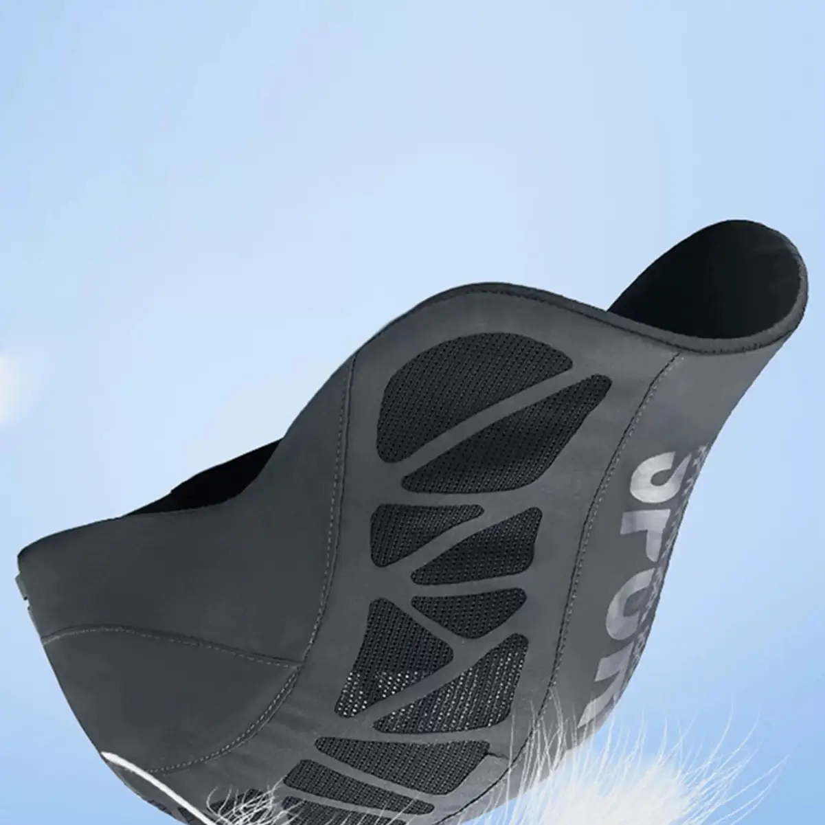 Men Grey Mesh Sports Cap Forward Visor Summer - Image 8