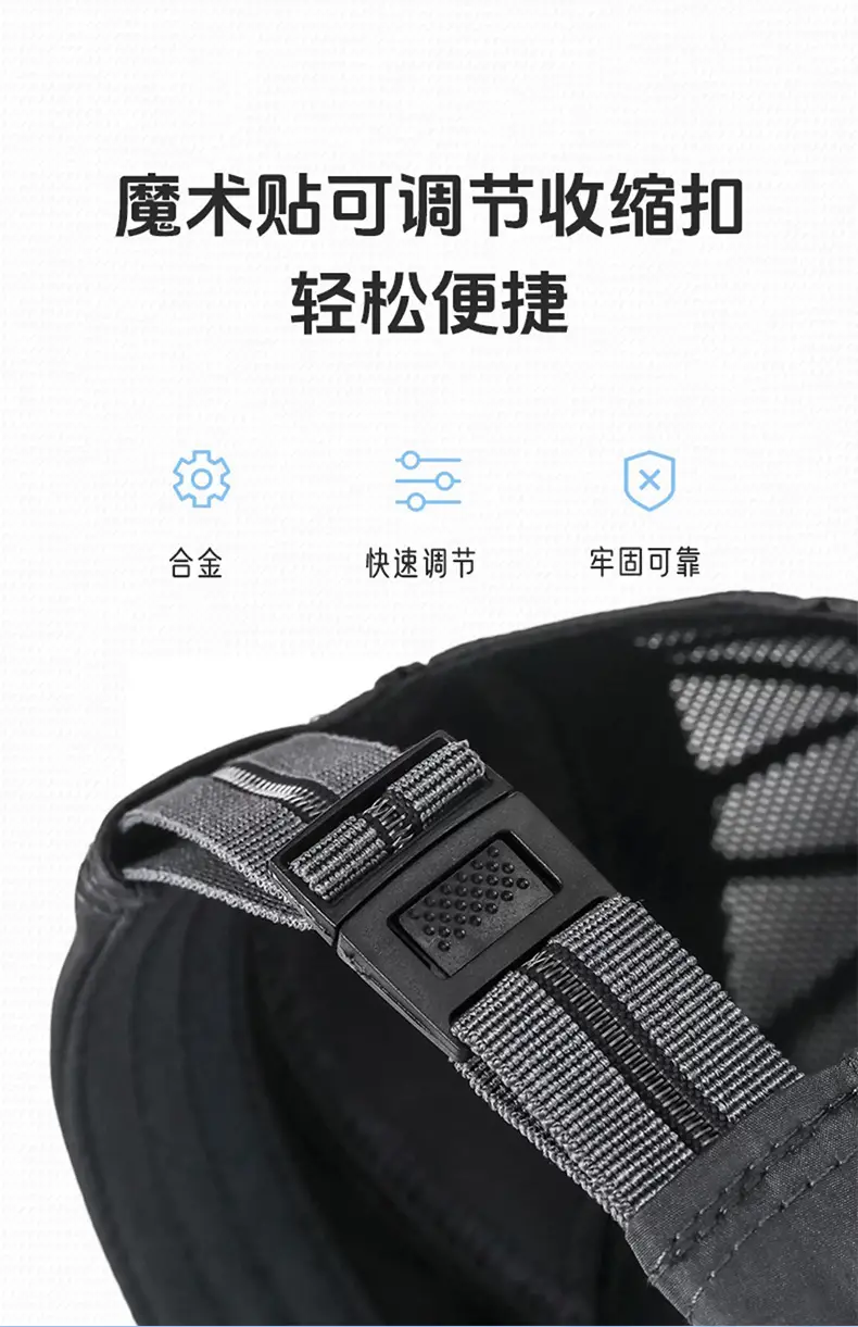 Men Grey Mesh Sports Cap Forward Visor Summer — feature 5
