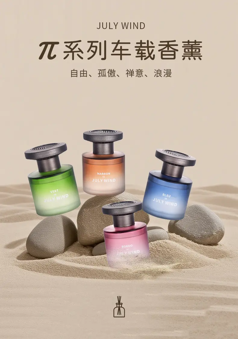 New Car Aromatherapy High-End Seat Type Light Luxury Car Fragrance Long-Lasting Fragrance Car Odor Removal Decoration Wholesale — feature 7