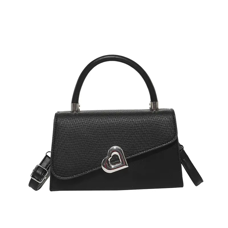 Women's 2025 Stitched Shoulder Bag Brown Textured