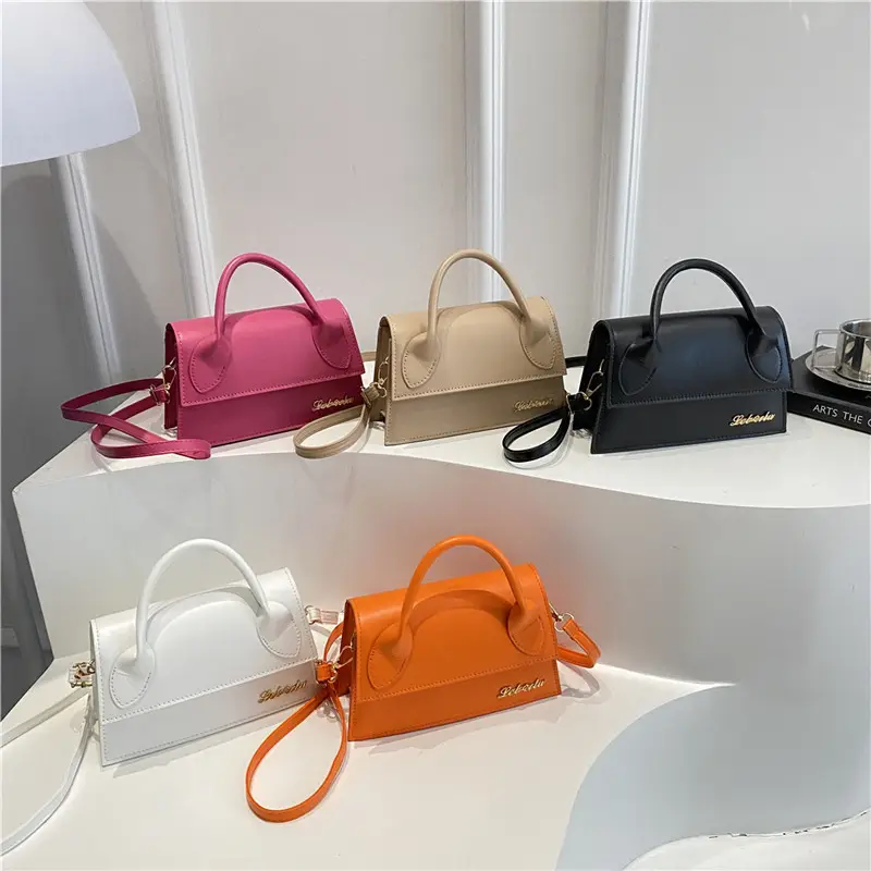 White Personalized Letter Square Bag for Women 2025 - Image 9