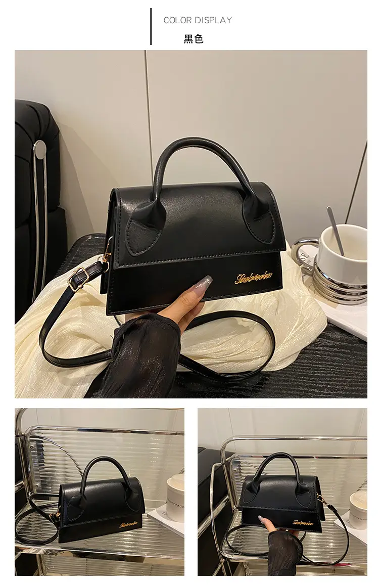 White Personalized Letter Square Bag for Women 2025 — feature 15