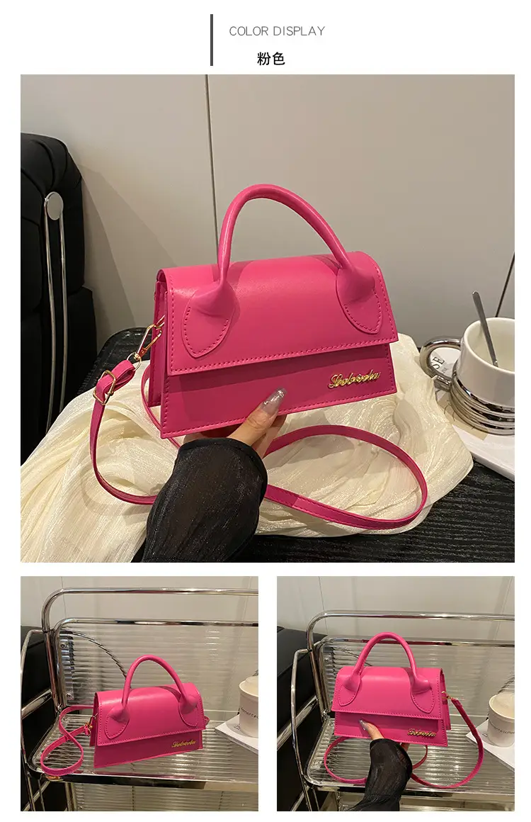 White Personalized Letter Square Bag for Women 2025 — feature 17