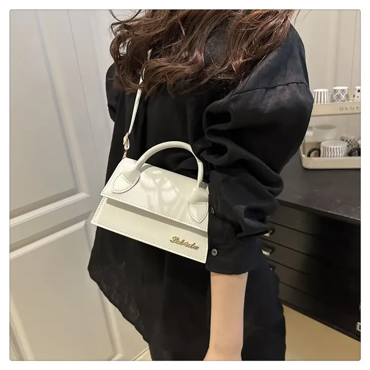 White Personalized Letter Square Bag for Women 2025 — feature 27