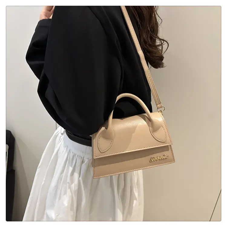 White Personalized Letter Square Bag for Women 2025 — feature 29