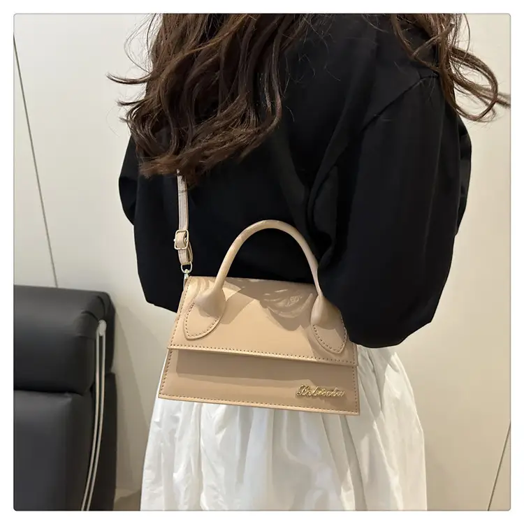 White Personalized Letter Square Bag for Women 2025 — feature 32