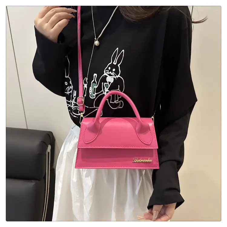 White Personalized Letter Square Bag for Women 2025 — feature 34
