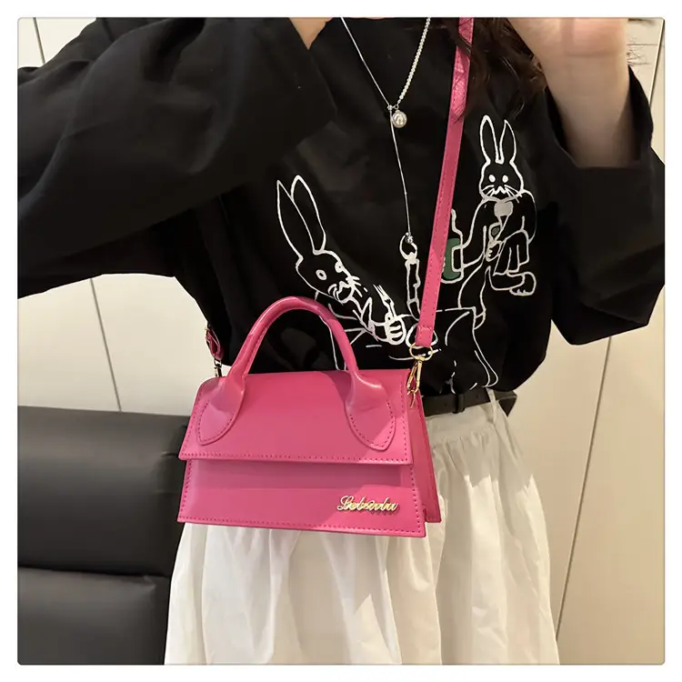 White Personalized Letter Square Bag for Women 2025 — feature 35