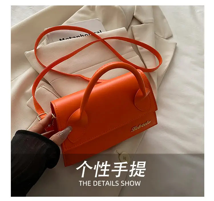 White Personalized Letter Square Bag for Women 2025 — feature 7