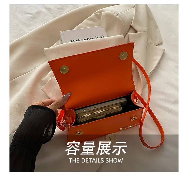 White Personalized Letter Square Bag for Women 2025 — feature 8