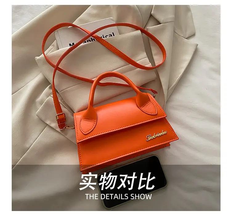 White Personalized Letter Square Bag for Women 2025 — feature 9