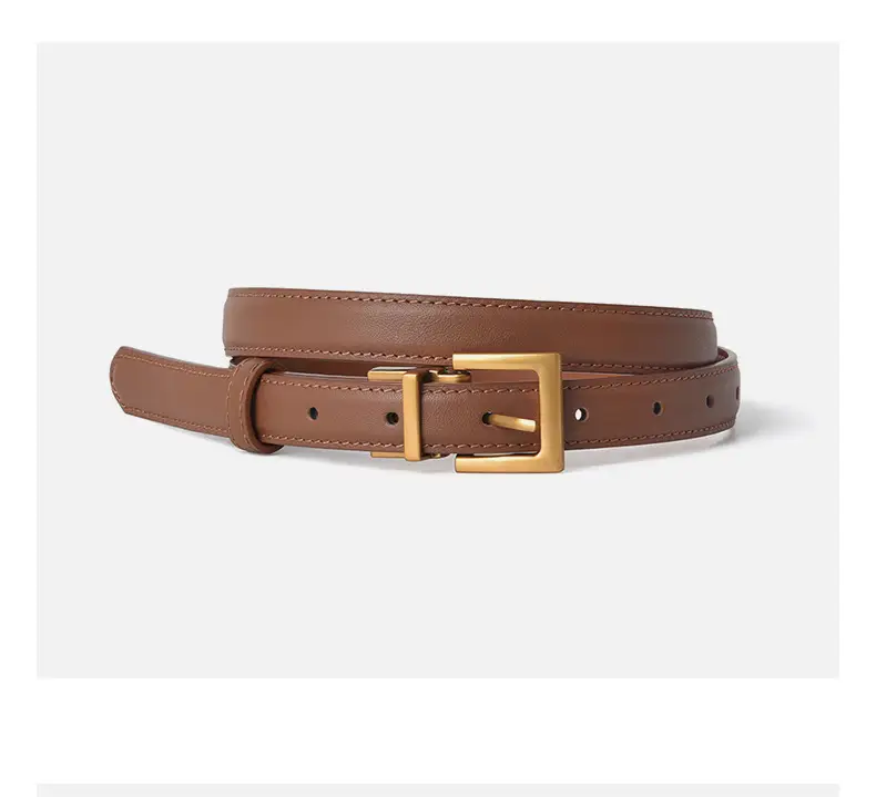 Women Genuine Leather Belt Brown Drop Shipping β feature 10