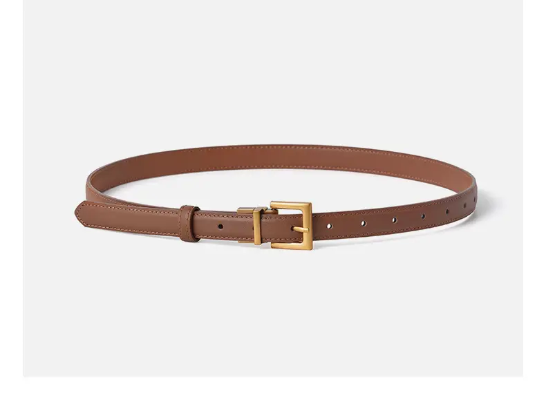 Women Genuine Leather Belt Brown Drop Shipping β feature 11