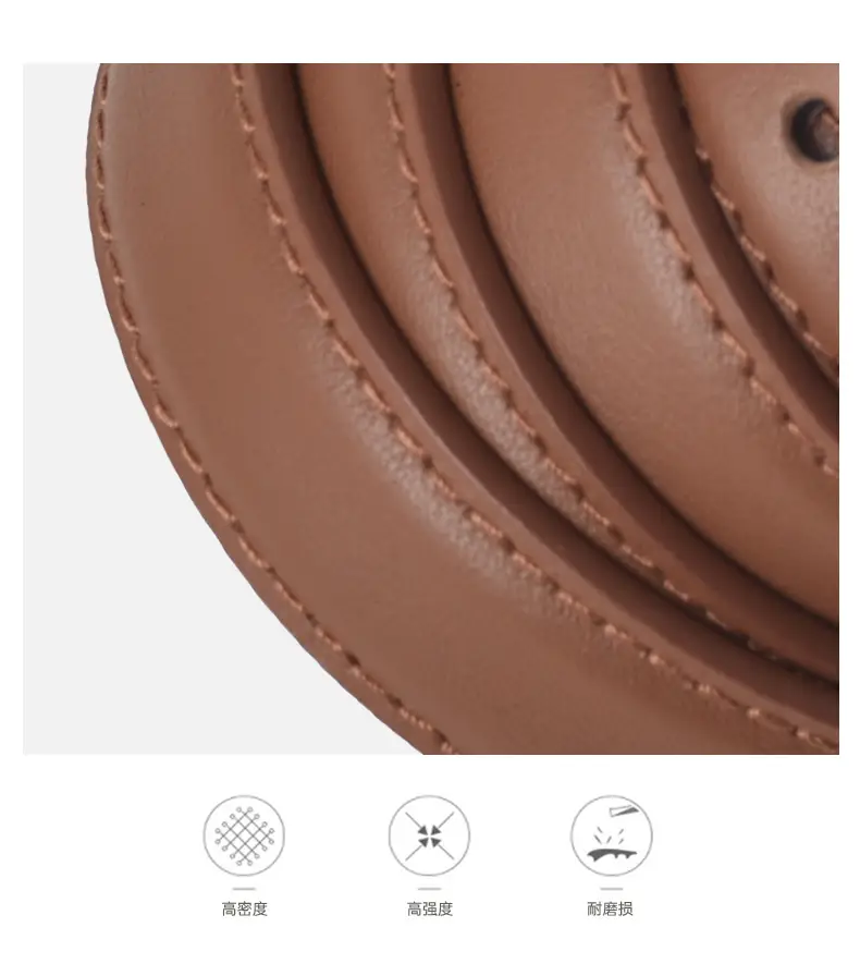 Women Genuine Leather Belt Brown Drop Shipping β feature 5