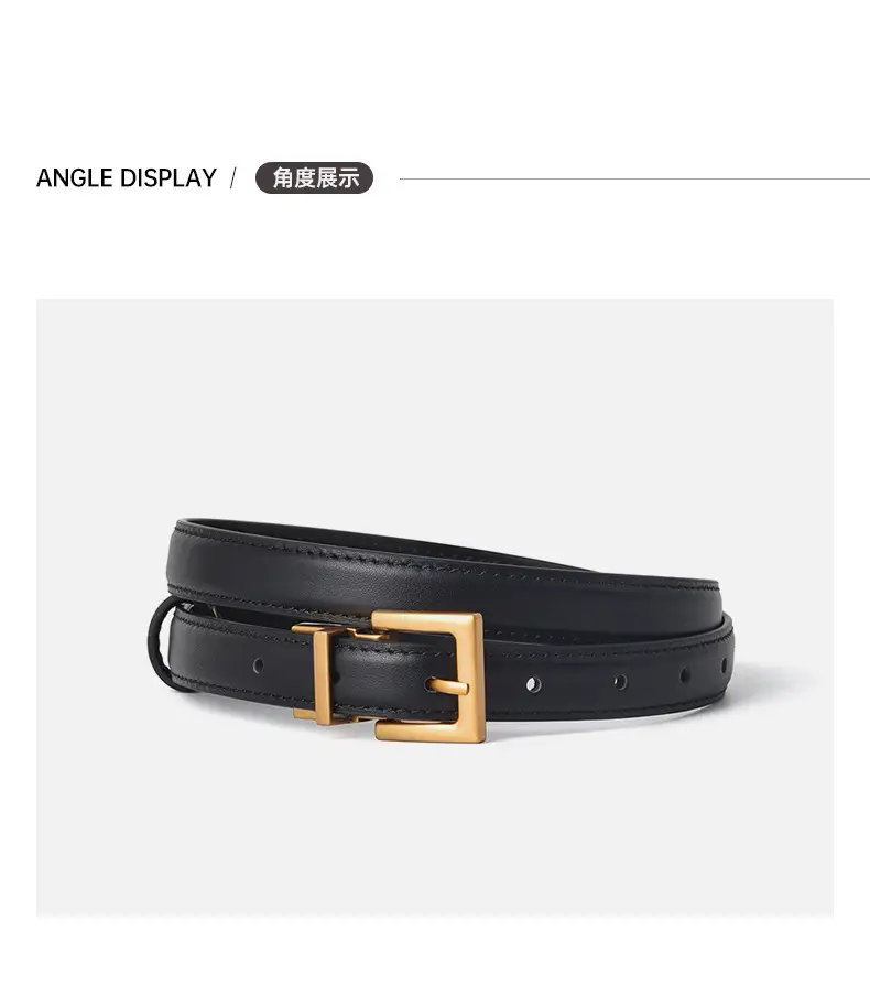 Women Genuine Leather Belt Brown Drop Shipping β feature 8