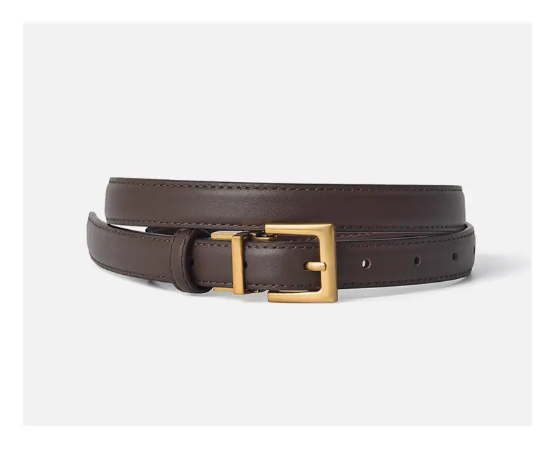 Women Genuine Leather Belt Brown Drop Shipping β feature 9