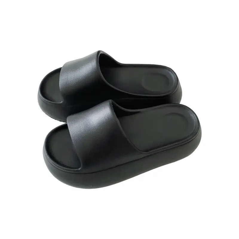 2025 New Style Thick-Soled Height-Increasing Slippers for Couples with Poop-Feeling Anti-Slip Slippers - Image 9