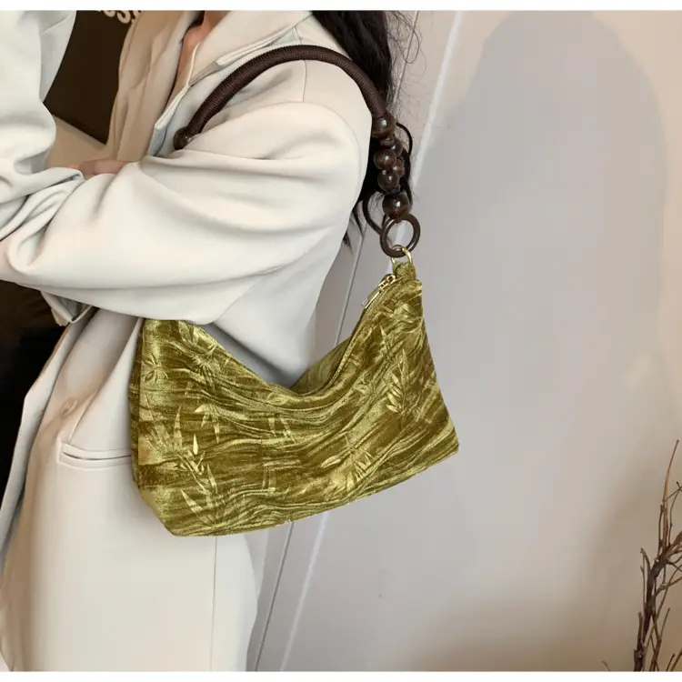 Velvet Armpit Bag Women 2025 Summer Luxury Design — feature 12