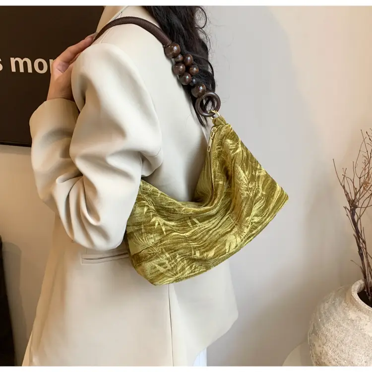 Velvet Armpit Bag Women 2025 Summer Luxury Design — feature 14