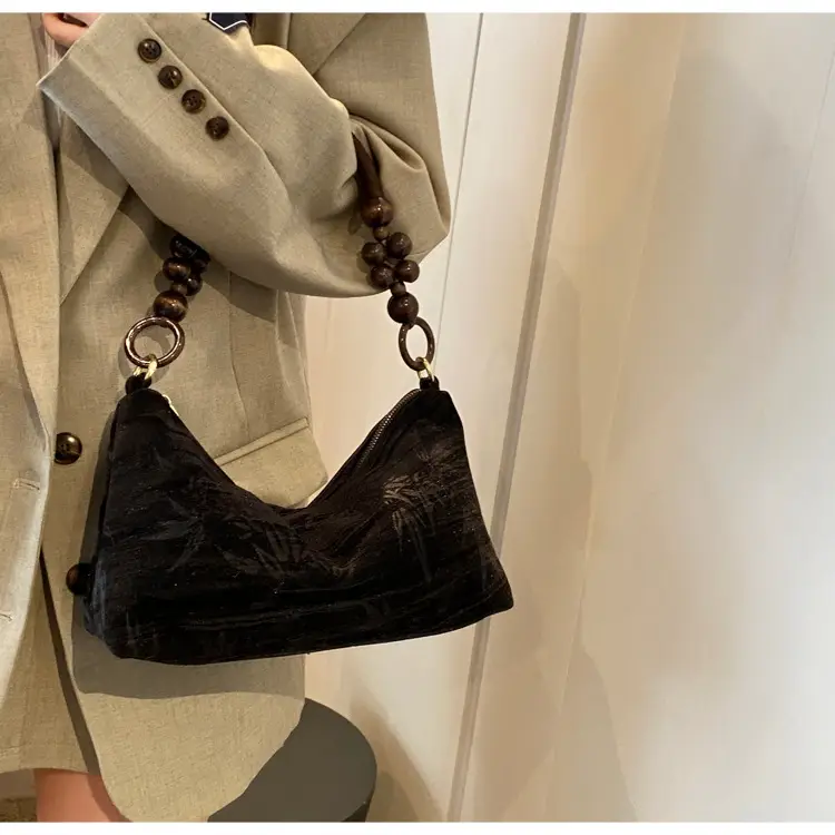 Velvet Armpit Bag Women 2025 Summer Luxury Design — feature 15