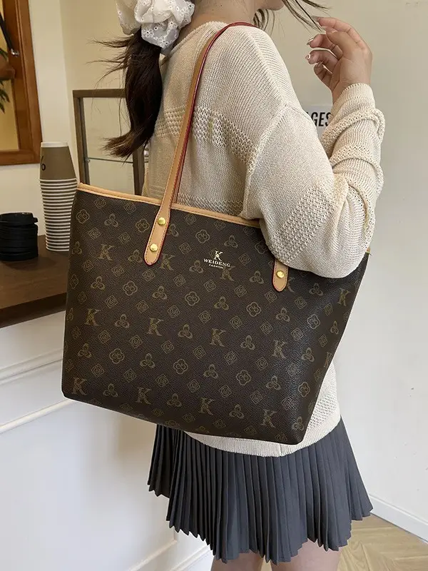Women Printed Tote Bag Large Capacity 2025 - Image 6