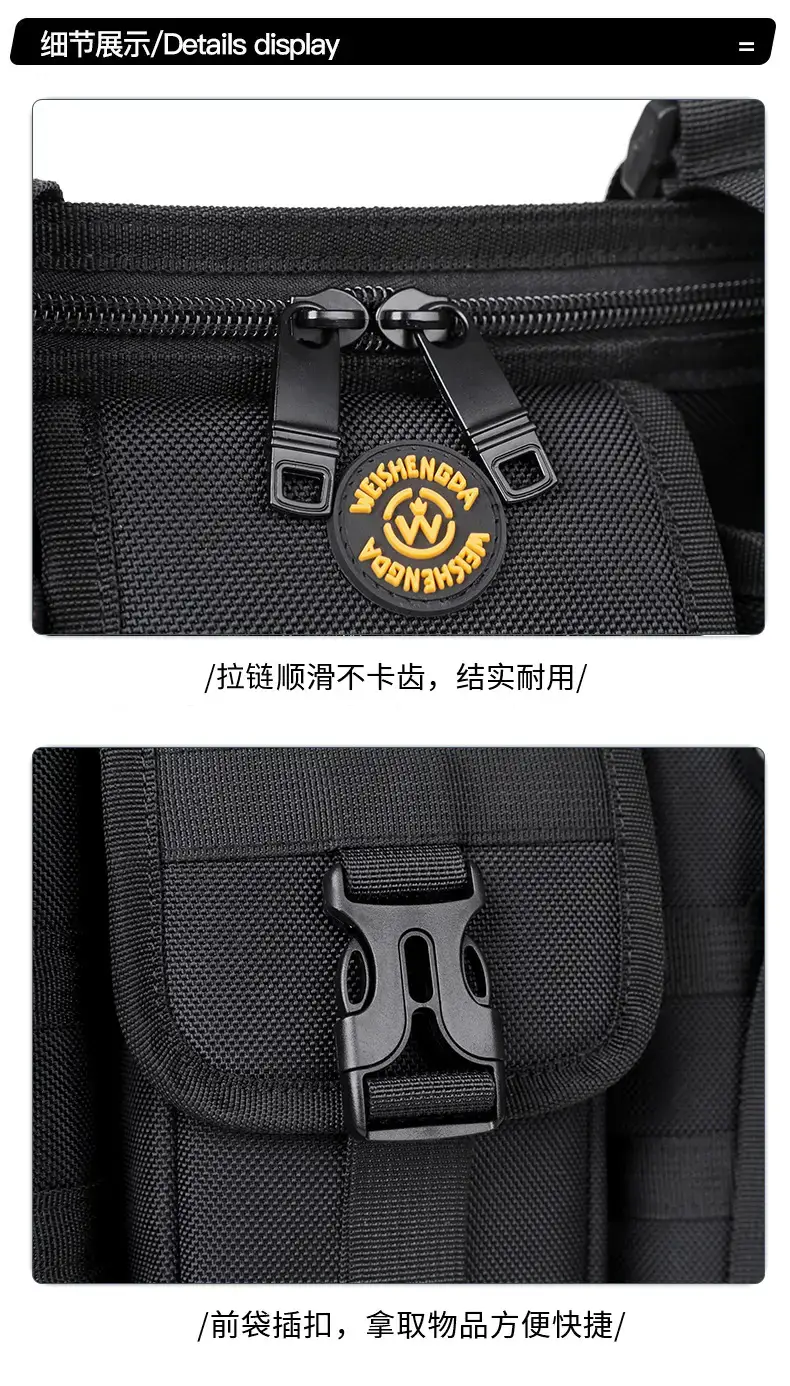 Men's Orange Casual Shoulder Bag with Water Cup & Crossbody Strap — feature 36