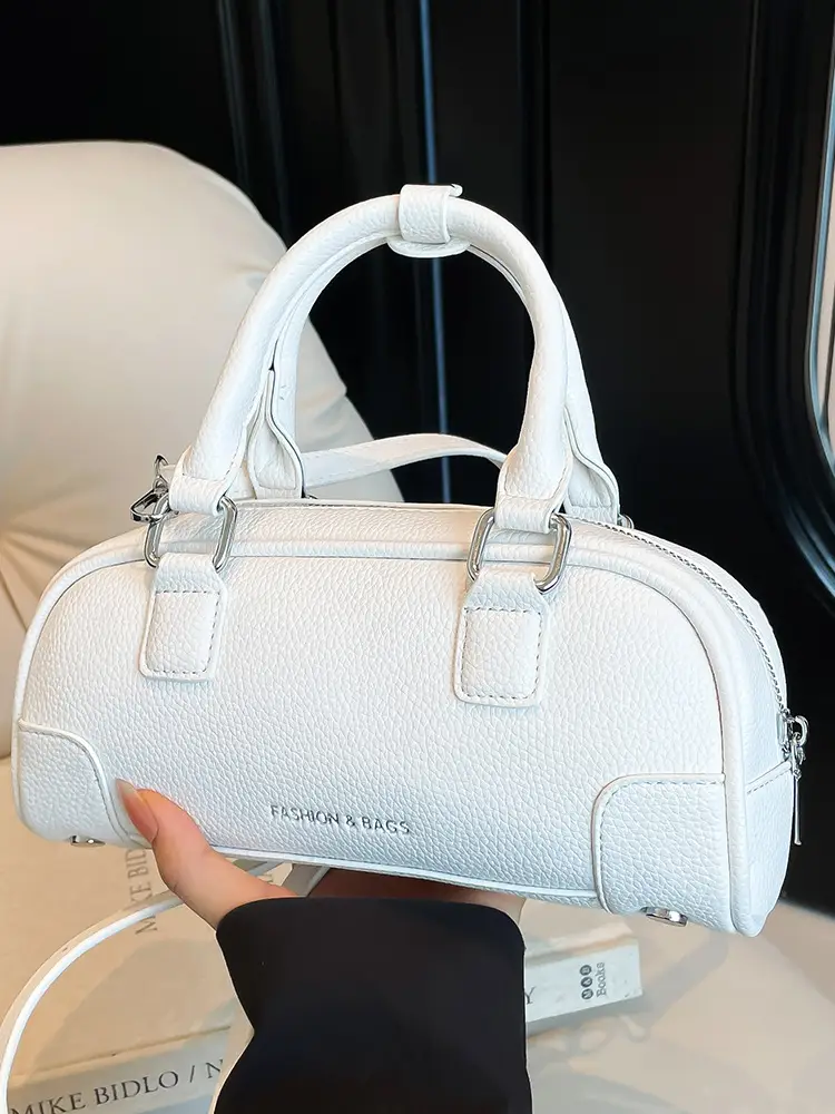 Pink Leather Shoulder Bag for Women 2025 - Image 8