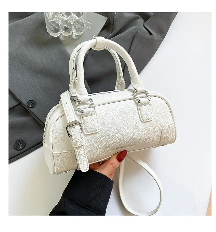 Pink Leather Shoulder Bag for Women 2025 - Image 2
