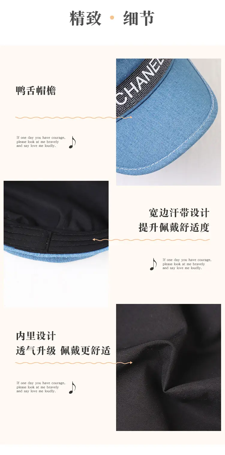 Black Duckbill Cap with "BSD" Embroidery — feature 30