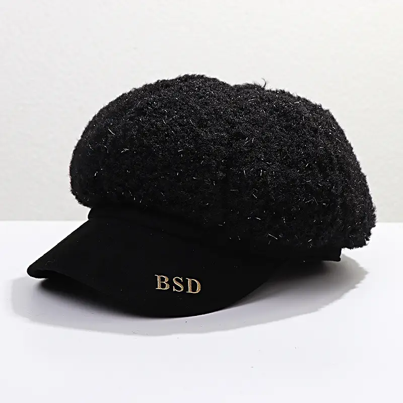Black Duckbill Cap with "BSD" Embroidery - Image 3