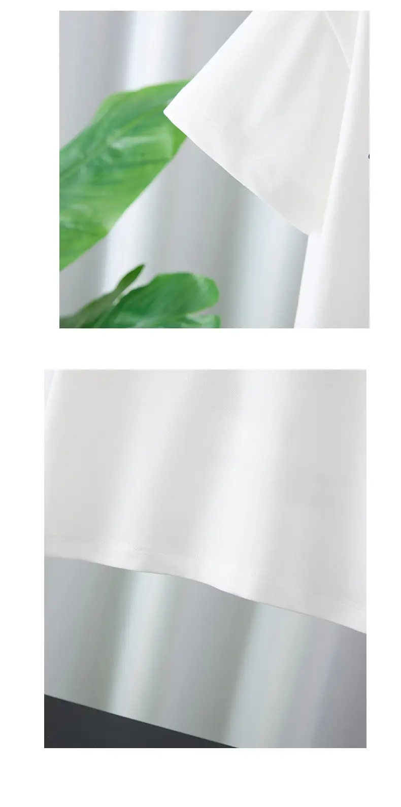 Boys Pure Cotton Polo Shirt White 2025 Summer — feature 9