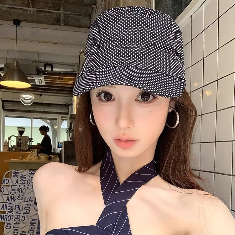 Women's 2025 Baseball Cap with Polka Dot Design - Image 2