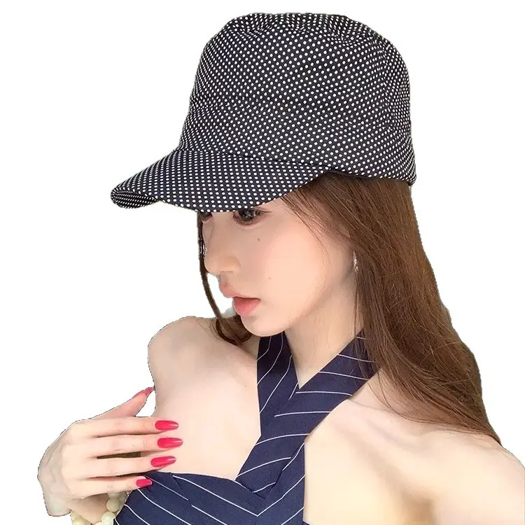 Women's 2025 Baseball Cap with Polka Dot Design - Image 5