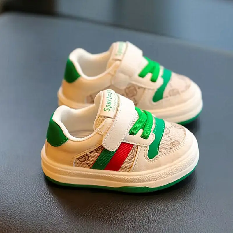 New White Mesh Toddler Shoes for Kids 2025