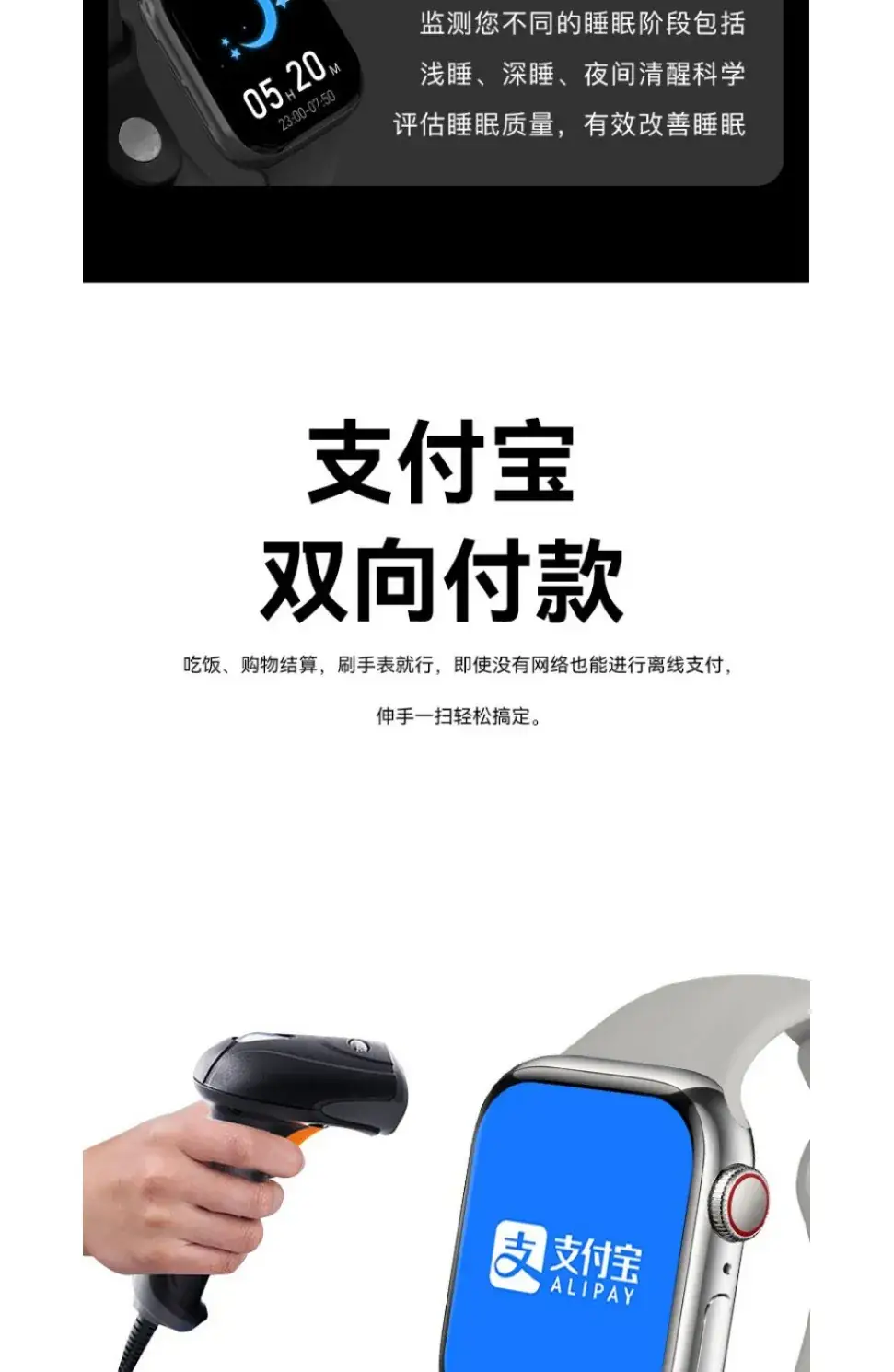 S10-Nfc Smart Watch with Offline Payment & Health Tracking — feature 5