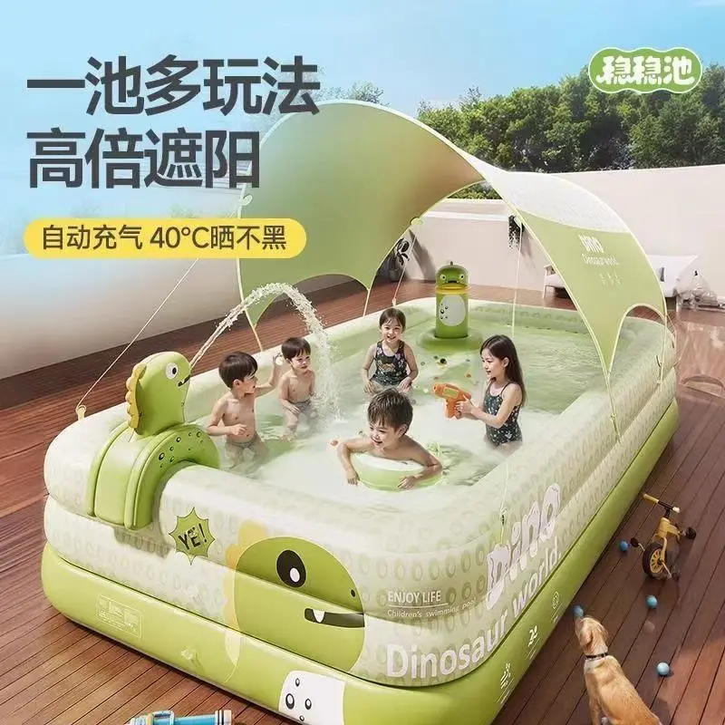 Baby Inflatable Swimming Pool Family Super Large Ocean Ball Pool Thickened Household Large Adult Paddling Pool