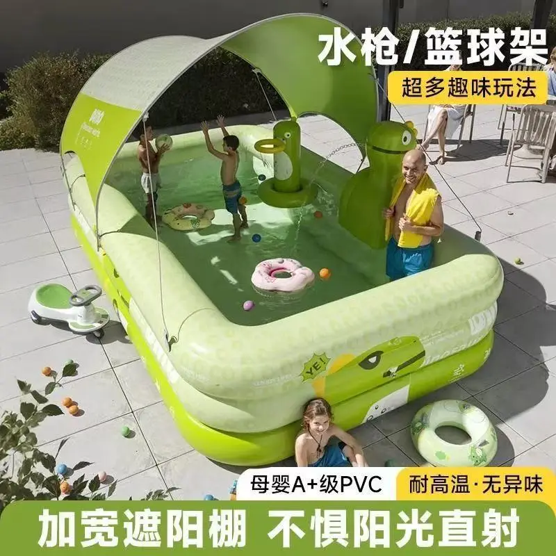 Baby Inflatable Swimming Pool Family Super Large Ocean Ball Pool Thickened Household Large Adult Paddling Pool