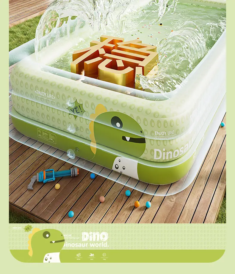 Baby Inflatable Swimming Pool Family Super Large Ocean Ball Pool Thickened Household Large Adult Paddling Pool — feature 17