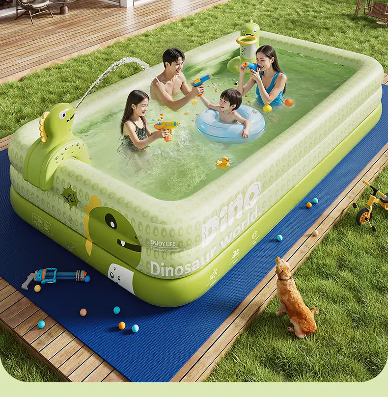 Baby Inflatable Swimming Pool Family Super Large Ocean Ball Pool Thickened Household Large Adult Paddling Pool — feature 21
