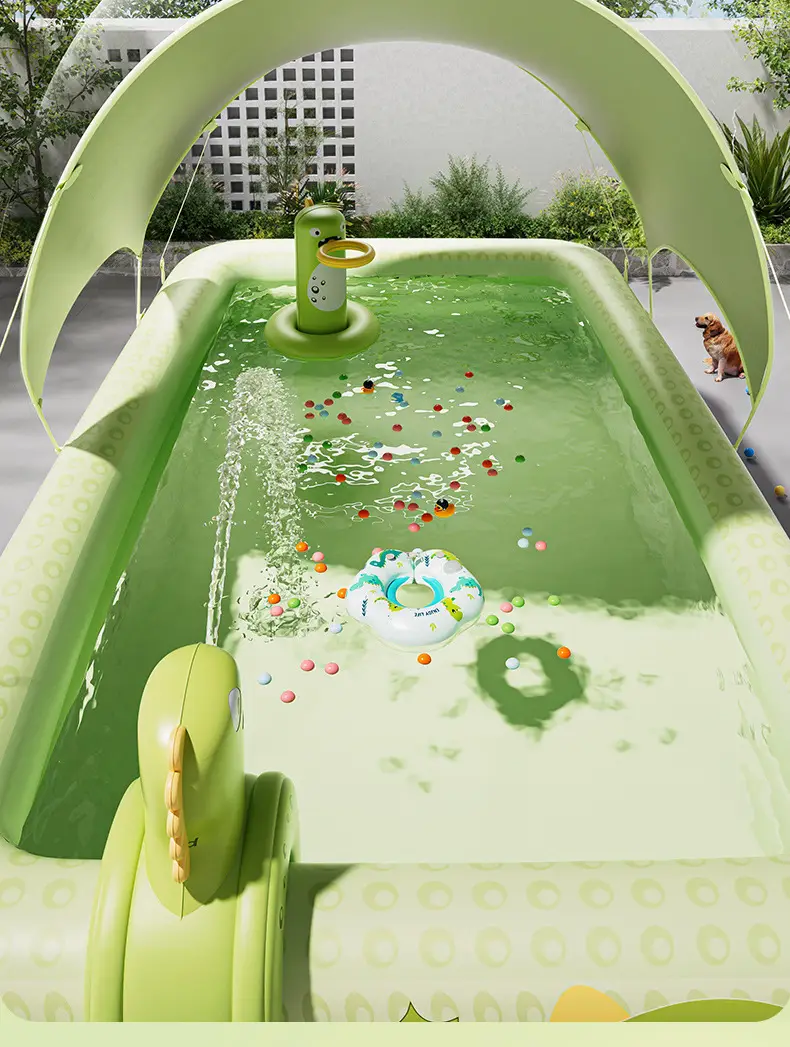 Baby Inflatable Swimming Pool Family Super Large Ocean Ball Pool Thickened Household Large Adult Paddling Pool — feature 6