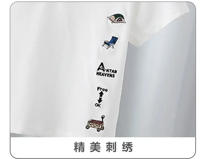 Boys White Polo Shirt Medium Large 2025 Summer — feature 4
