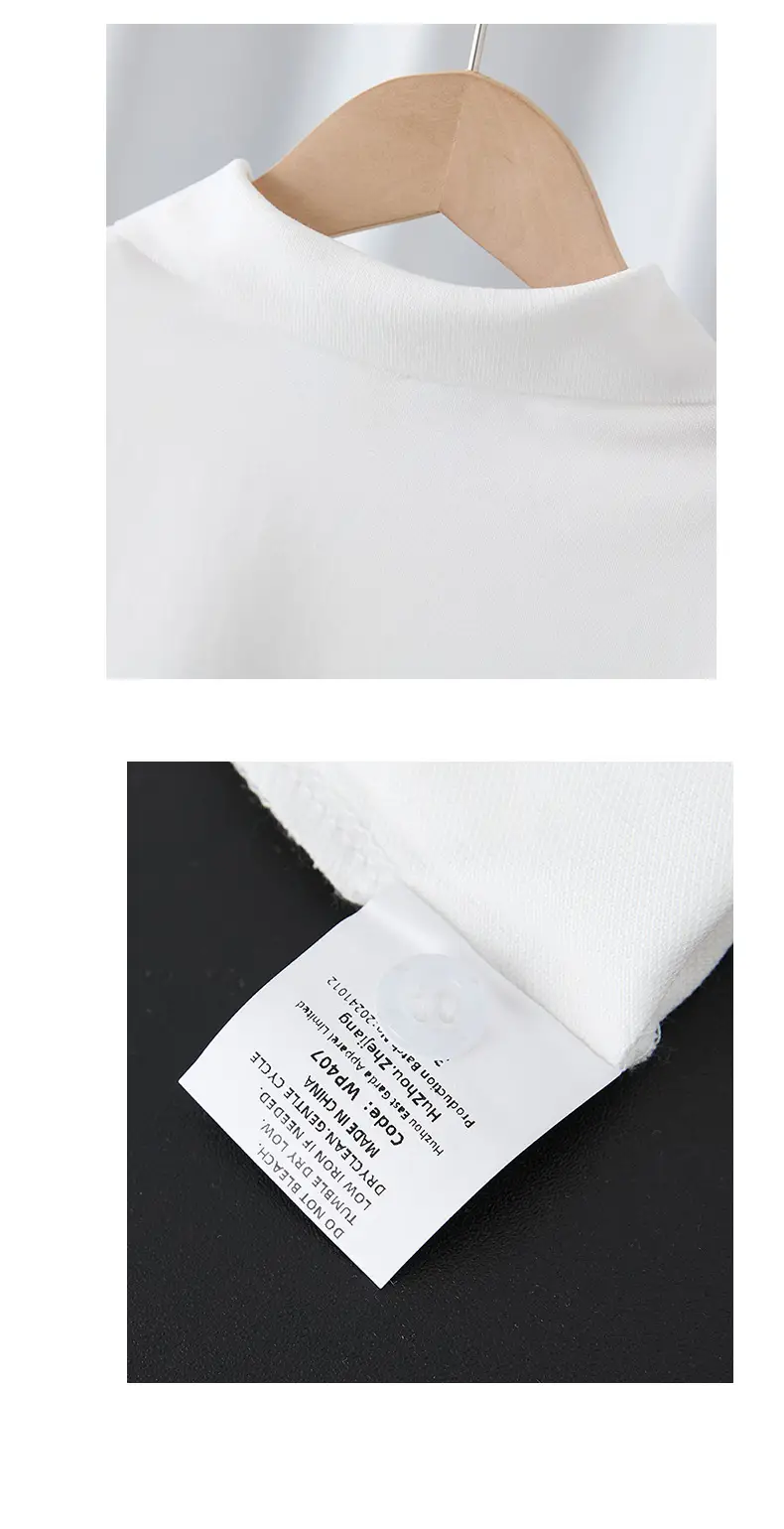 Boys White Polo Shirt Medium Large 2025 Summer — feature 9